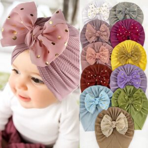 Bowknot baby hat