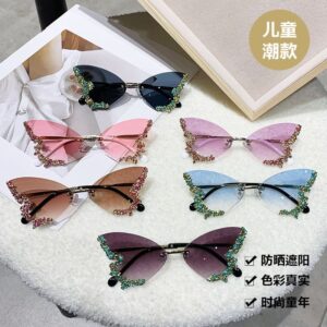Butterfly Sunglasses Set