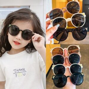 Round frame children sunglass