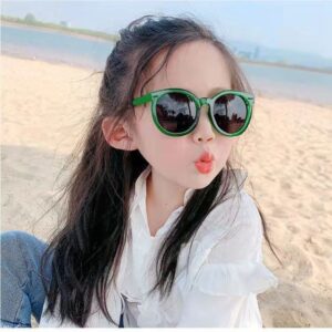 Round frame children sunglass