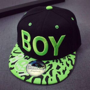 Green Printed Cap